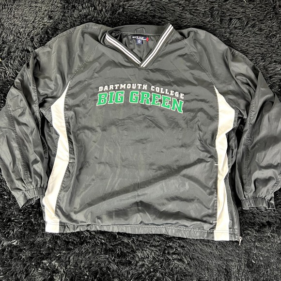 Dartmouth College Big Green pullover windbreaker size 2XL - Picture 1 of 5